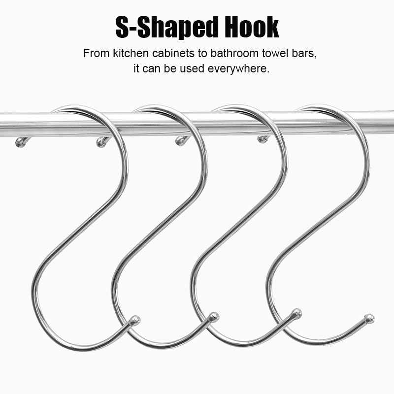 Kitchen Baking Rack - Crochets en S en acier inoxydable,