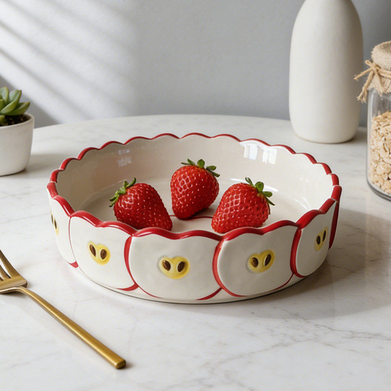 Kitchen Baking Table - Assiette en céramique en forme de