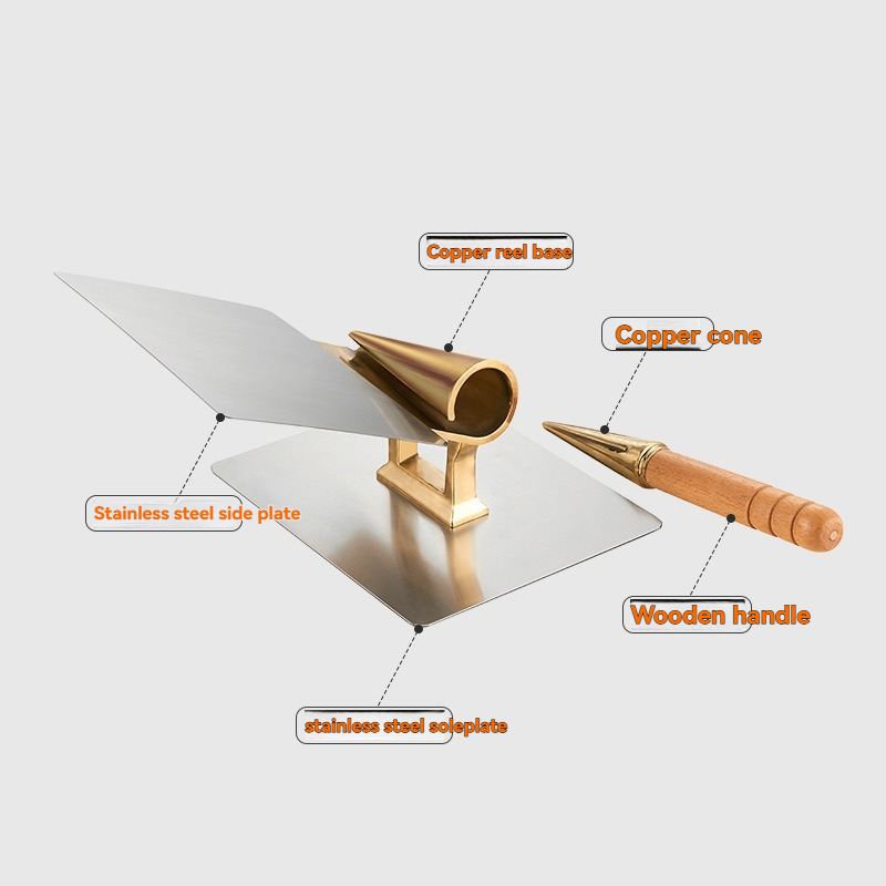 Commercial Kitchen For Baking - Outil professionnel en cuivre pour cônes,