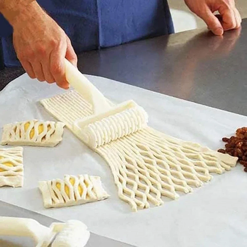 Kitchen Roller Baking - Coupe-rouleau à Pizza créatif, pâtisserie, treillis,