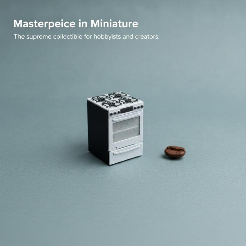 Kitchen Baking Table - Mini-cuisinière à gaz miniature 1/12 avec