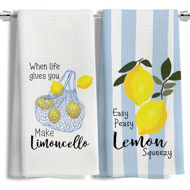 Kitchen Baking Cooking - Lot de 2 serviettes de cuisine