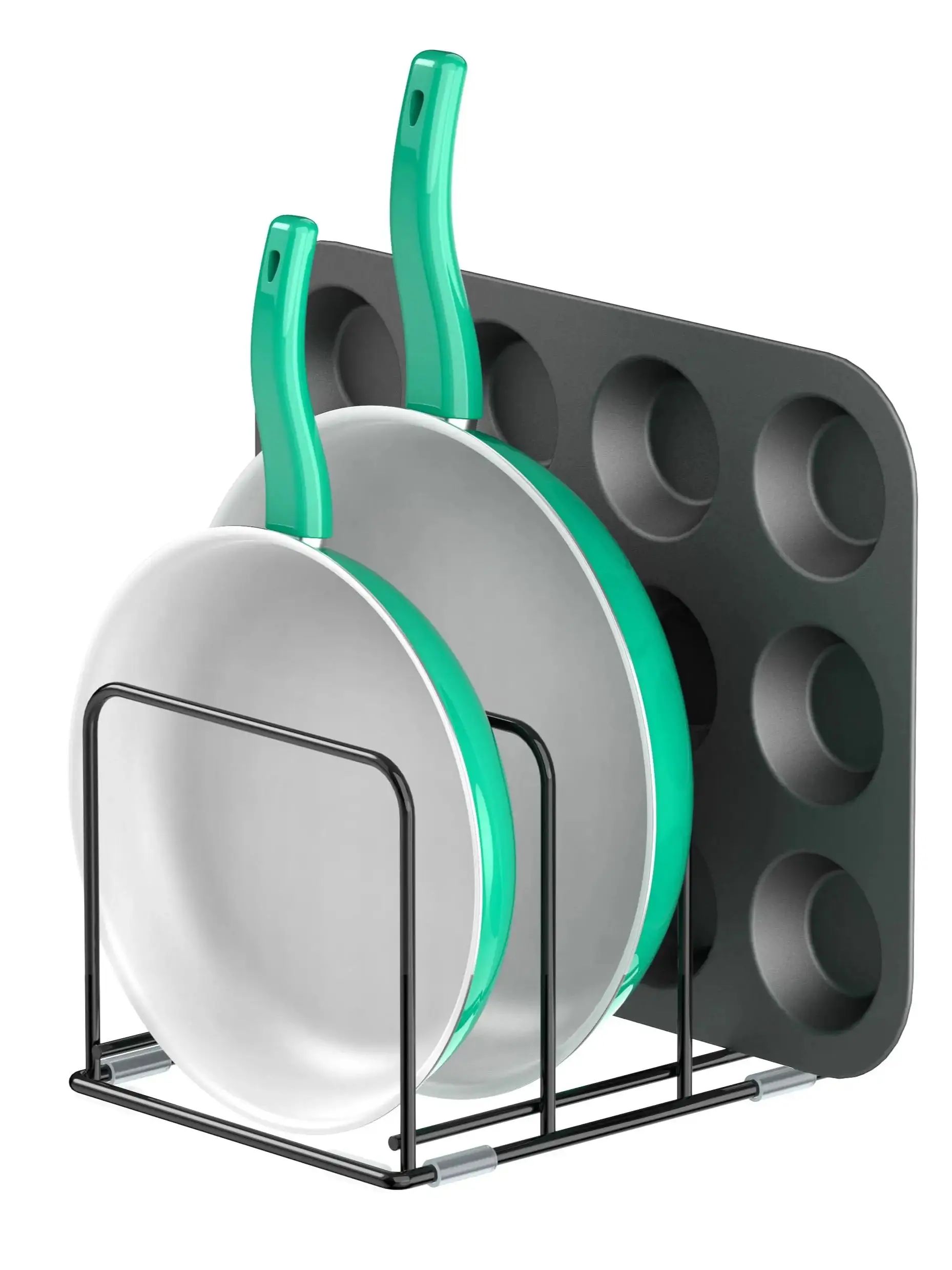 Kitchen Cabinet Baking Organizer - Organisateur de casseroles, organisateur d'armoire de