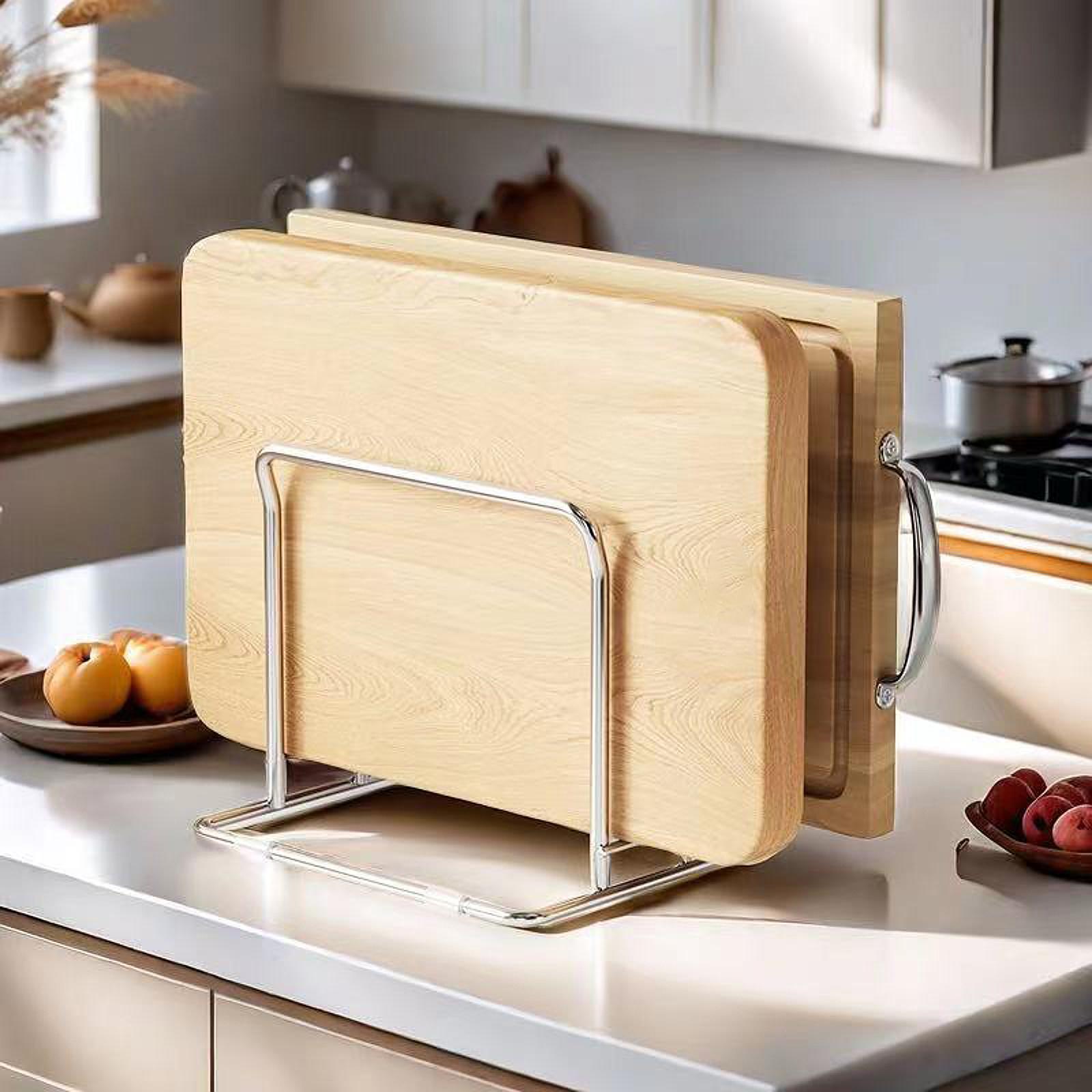 Kitchen Baking Sheet Organizer - Planche à découper support Pots casserole