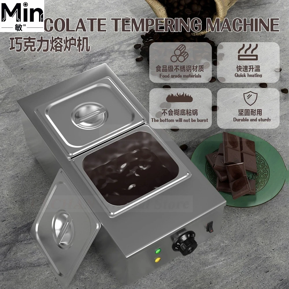Commercial Kitchen For Baking - HomeWise Capacité 3L 30-85 ° Chauffe-chocolat