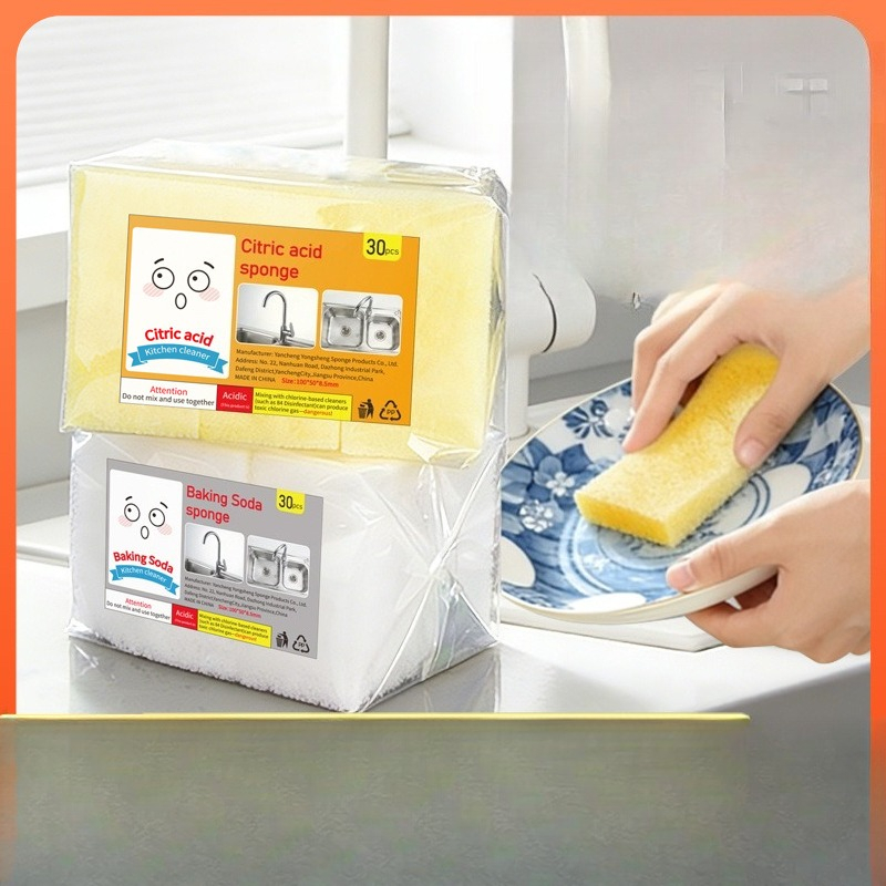 Kitchen Cleaner Baking Soda - Éponges à vaisselle et lingettes nettoyantes