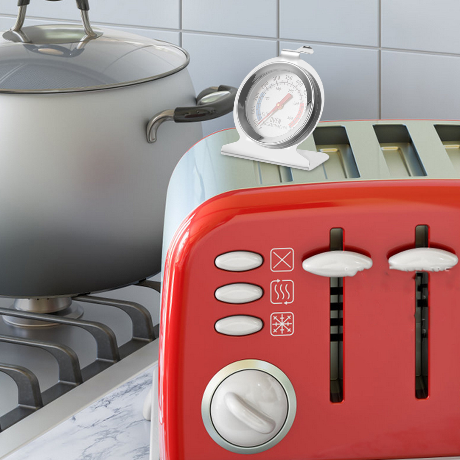 Kitchen Baking Cooking - 2 thermomètres de cuisson multifonctionnels en