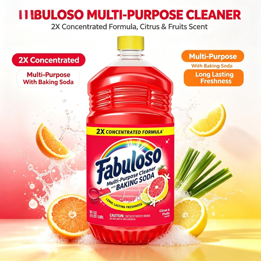 Nettoyant multi-usages 2X conc - Kitchen Cleaner Baking Soda avis et prix
