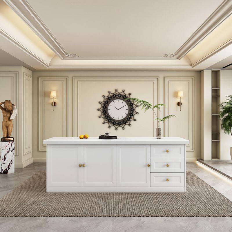 Bar moderne de luxe léger, cui - Kitchen Island Baking Table avis et prix