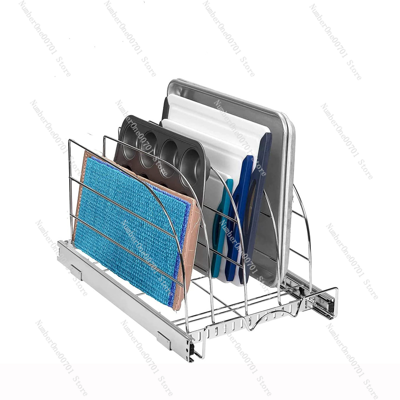 Organisateur de placard de cui - Kitchen Baking Sheet Organizer avis et prix