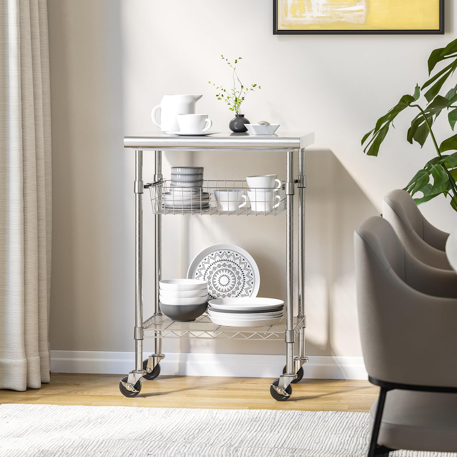 Table de préparation commercia - Kitchen Island Baking Table avis et prix