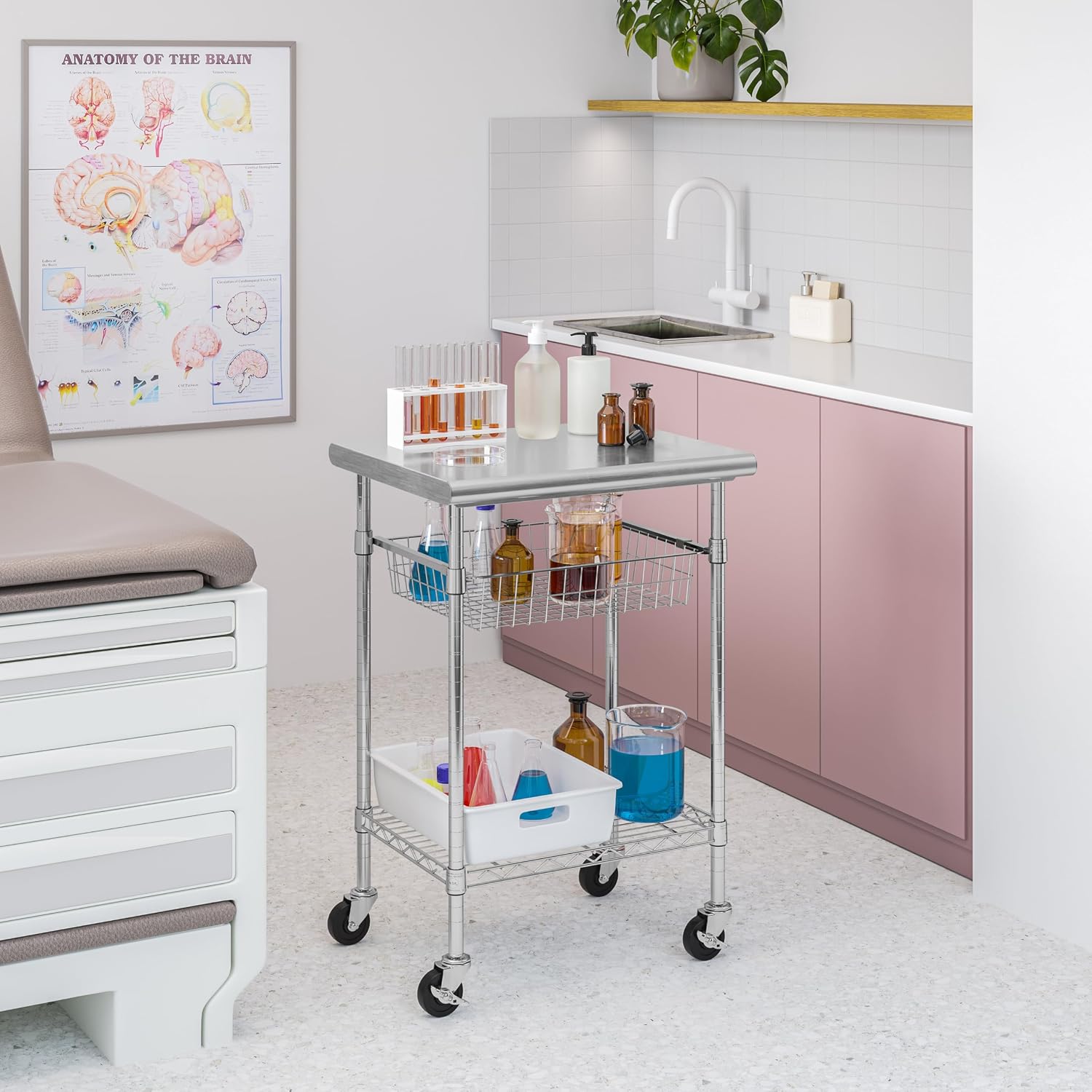 Table de préparation commercia - Kitchen Island Baking Table avis et prix