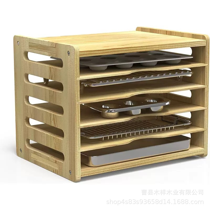 Étagère de rangement de cuisin - Kitchen Baking Sheet Organizer avis et prix