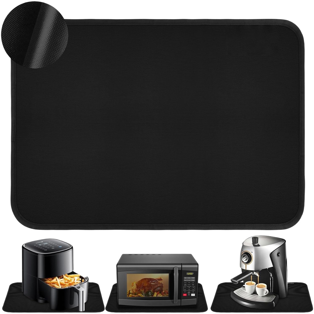 Tapis noir pour appareils de c - Kitchen Up avis et prix