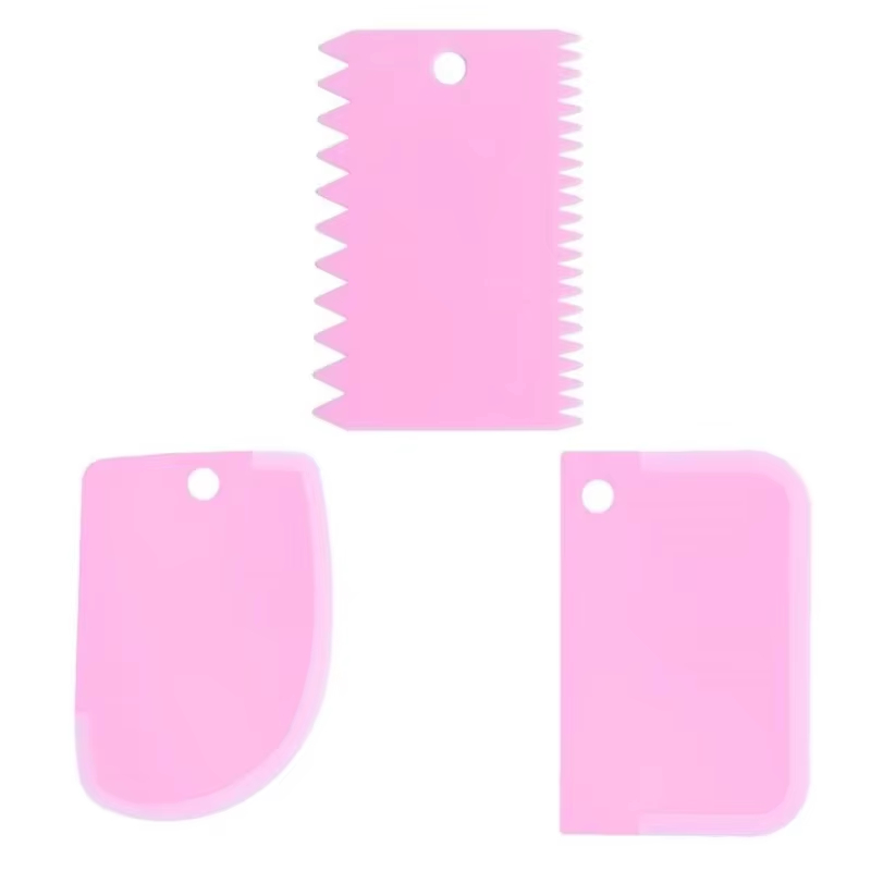 Lot de 3 racloeurs à crème lis - Kitchen Tools For Baking avis et prix