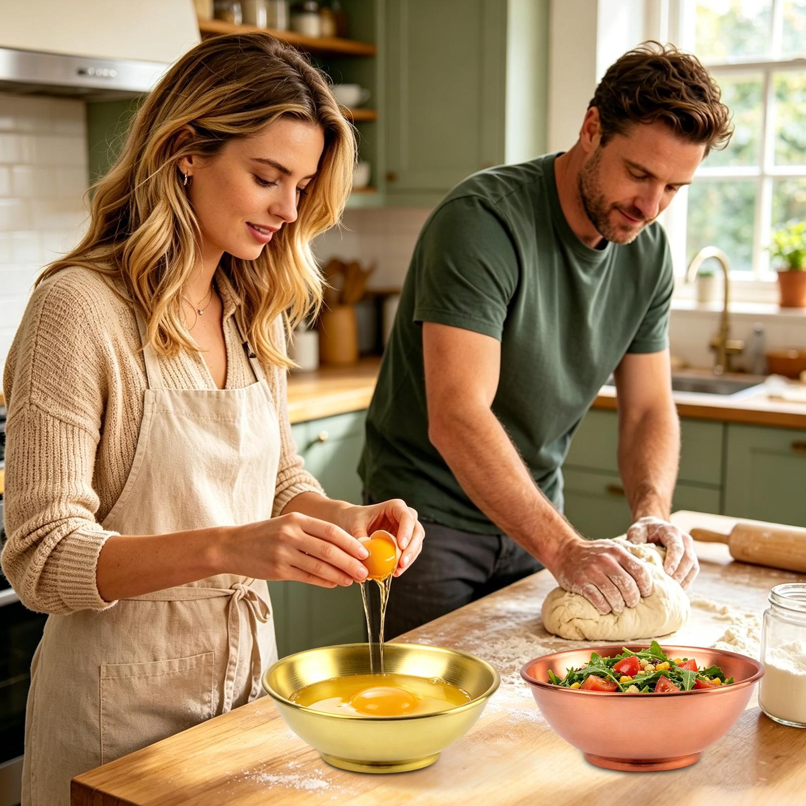 Grand bol en cuivre, récipient - Kitchen Baking Cooking avis et prix