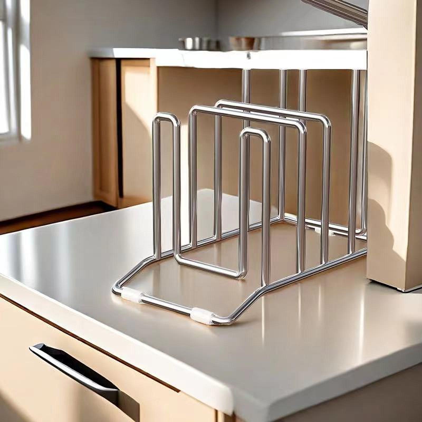 Planche à découper support Pot - Kitchen Baking Sheet Organizer avis et prix