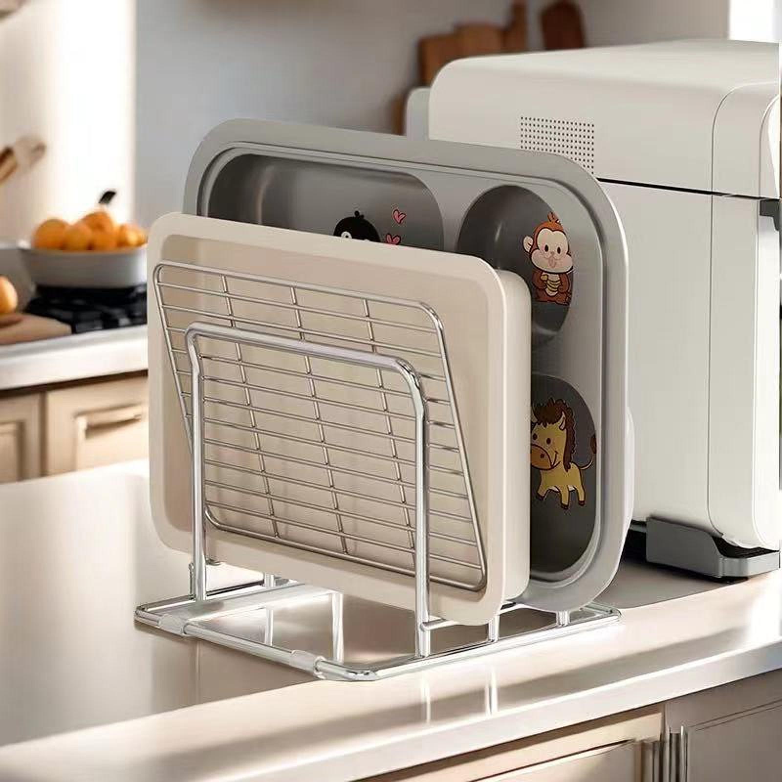 Planche à découper support Pot - Kitchen Baking Sheet Organizer avis et prix