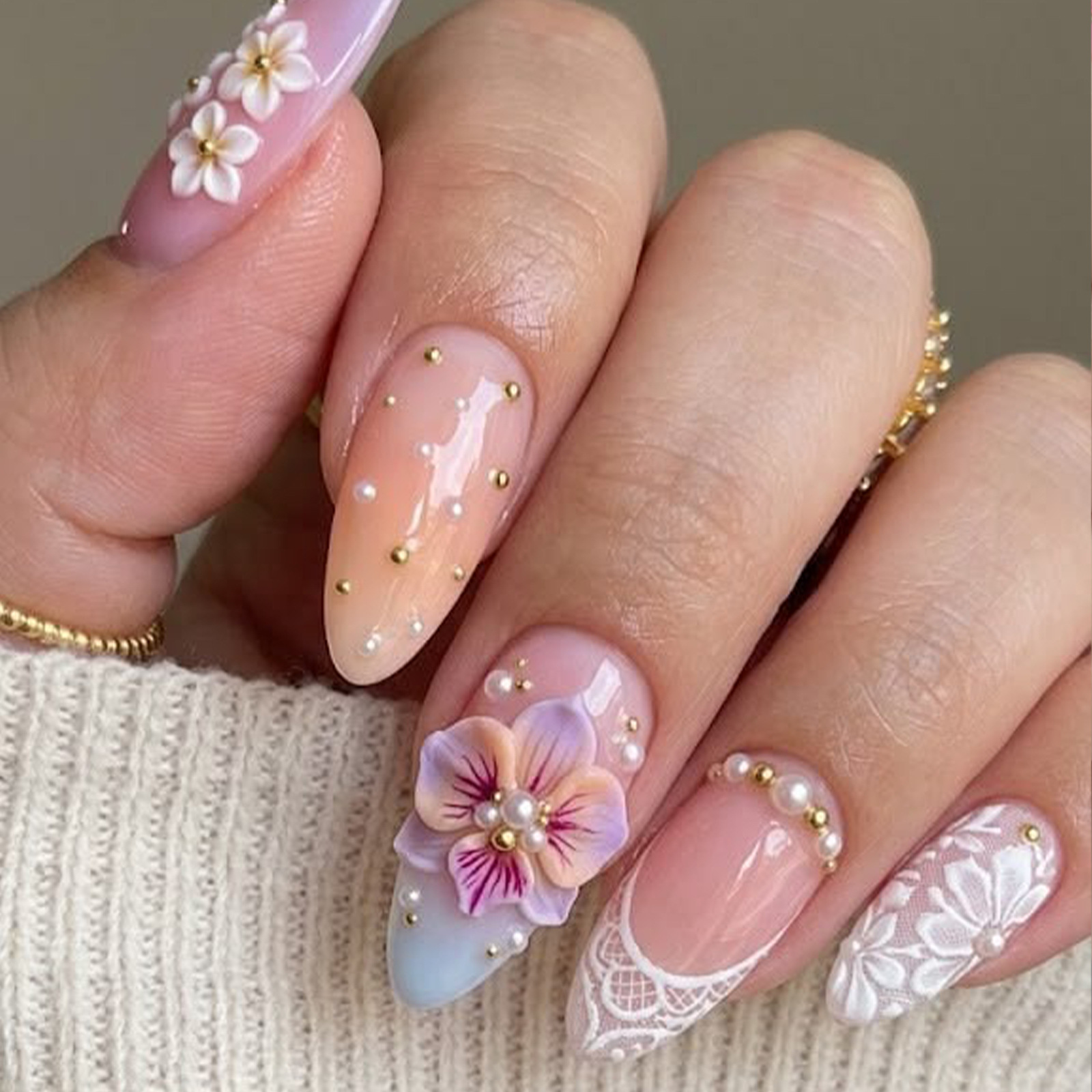 24 faux ongles à presser, dégr - Decorating Tip Set avis et prix